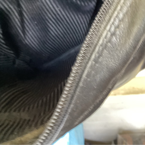 Vintage unisex leather backpack